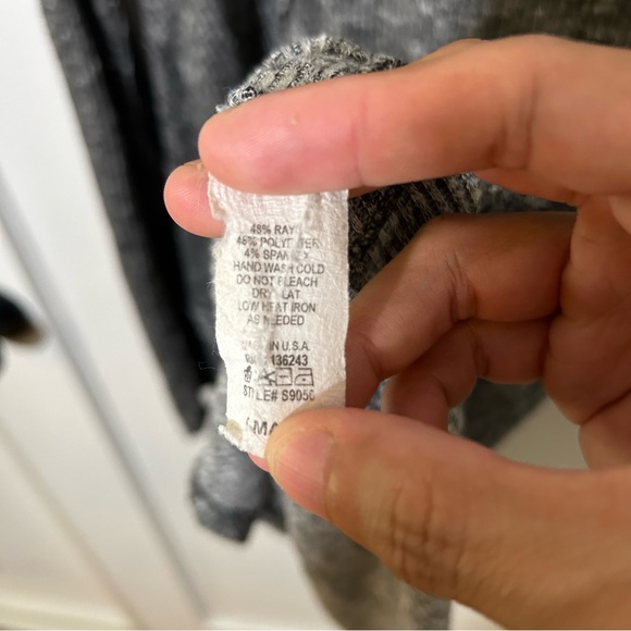 Vintage Havana Assymetric long sleeve top - Picture 5 of 5